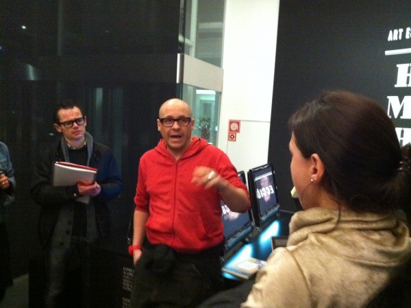 Valentín Roma durante una visita al CaixaForum. Foto extraída de Wikimedia Commons