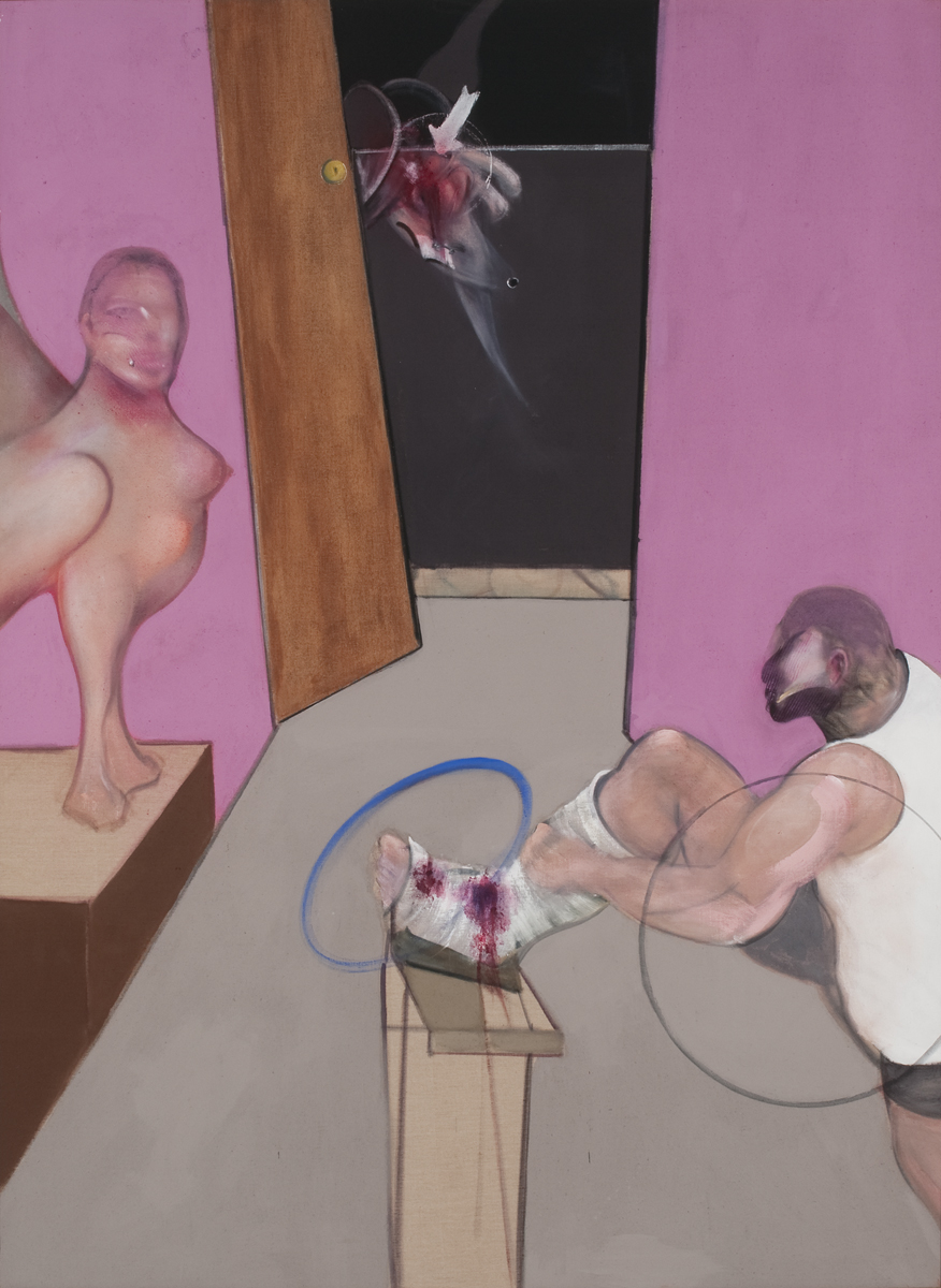 Oedipus and the Sphinx after Ingres (1983) - Francis Bacon