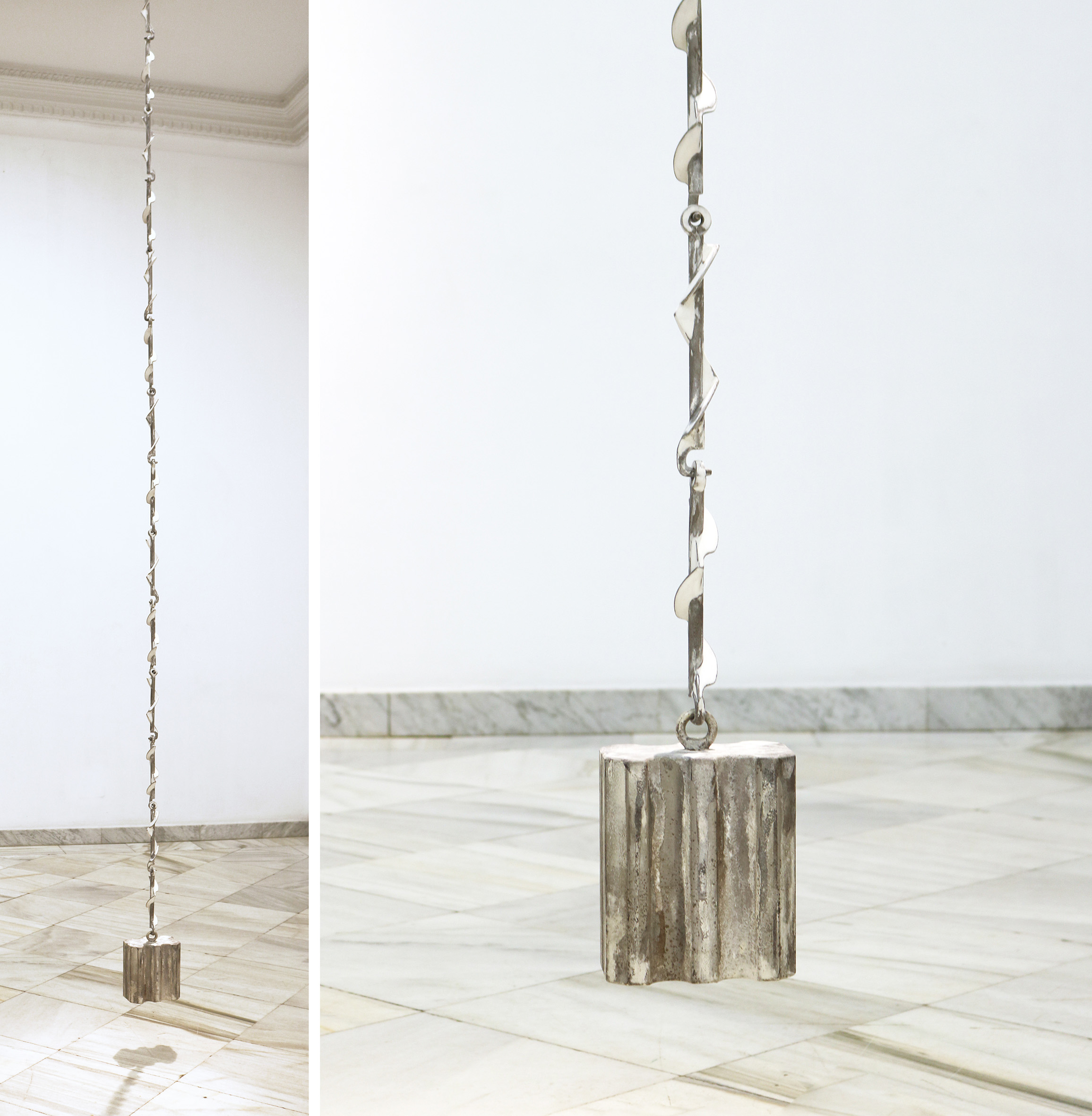 Oscillum. (14 eslabones). Obra única (2009) - Fernando Sinaga