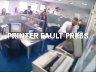 Printer Fault Press