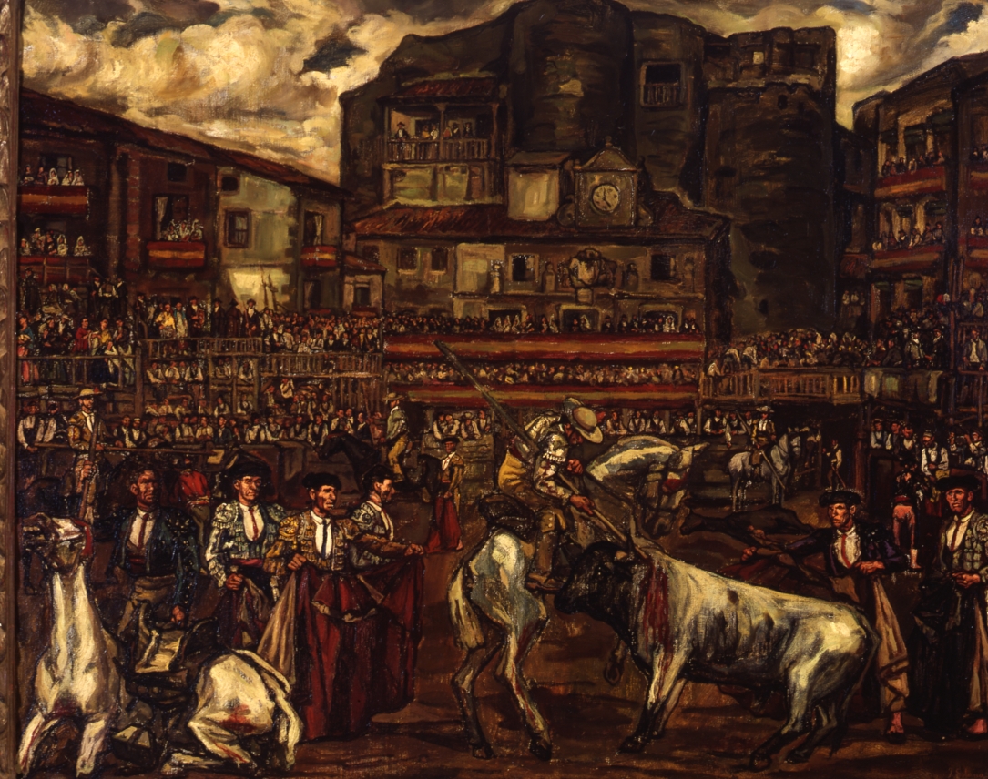 Corrida de toros en Sepúlveda (1923) - José Gutierrez Solana