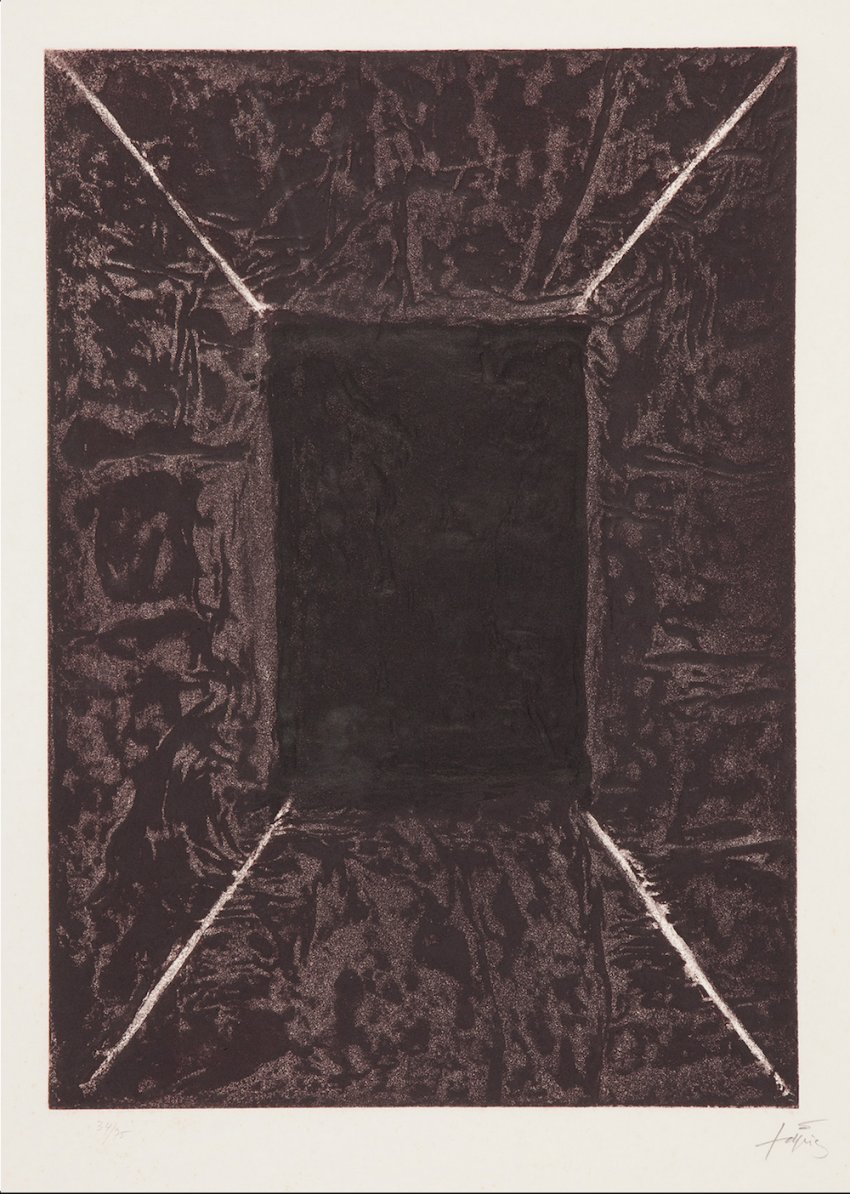 La Porta Marró (1972) - Antoni Tàpies