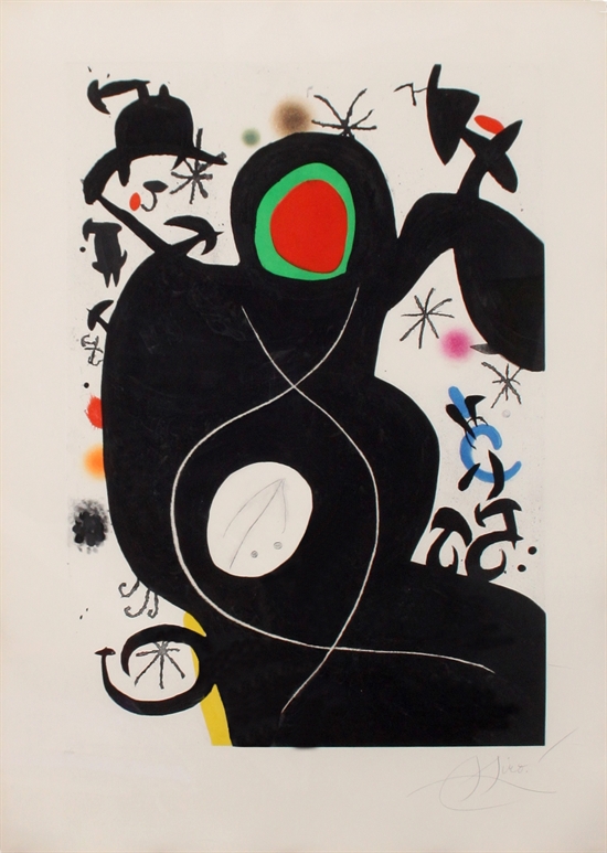 L´Aveugle parmi les Oiseaux (1978) - Joan Miró
