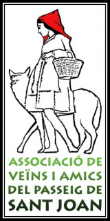 Logo de la Associació de Veïns i Amics del Passeig de Sant Joan de Barcelona