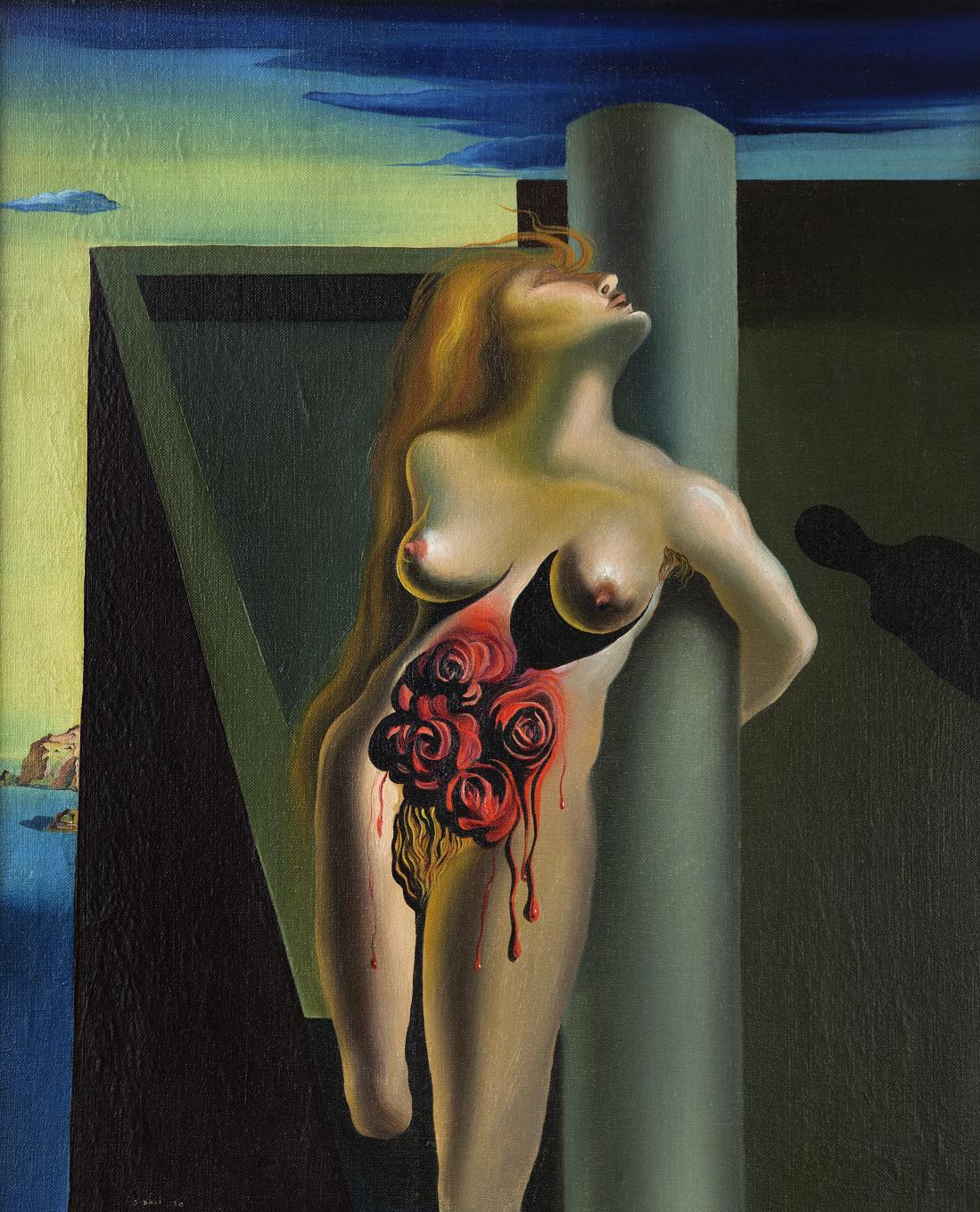Les roses sanglantes (1930) - Salvador Dalí