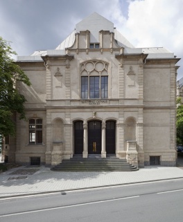Historisches Portal des Osthaus Museums Hagen, Fotografie: Werner Hannappel