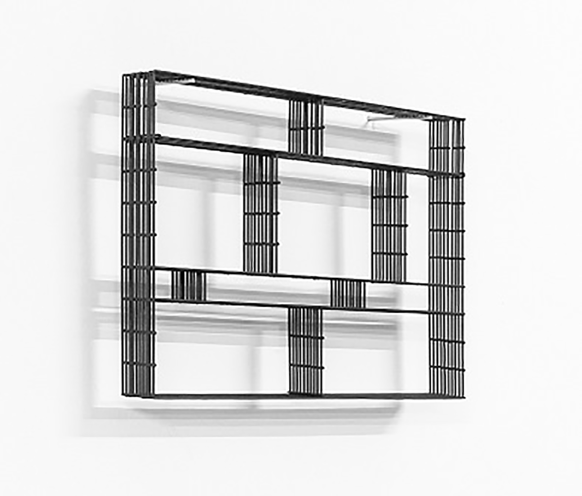 Deconstrucción en cuatro filas (horizontal (2018) - Rafa Munárriz