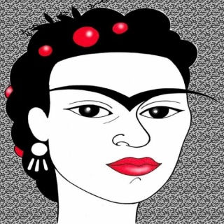 Caricatura de Frida