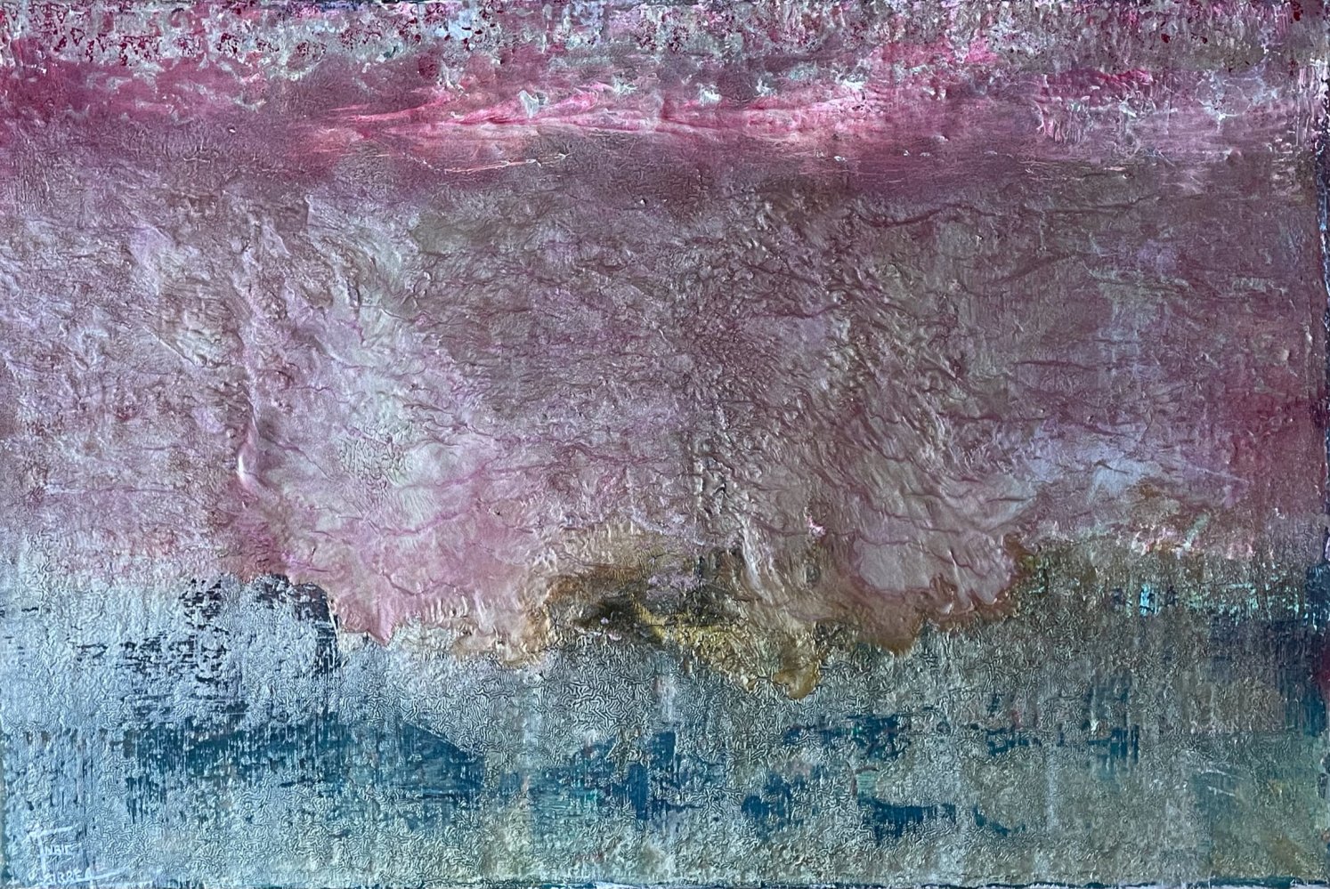 Composición en rosa metalizado (2021) - Enric Correa Guilera