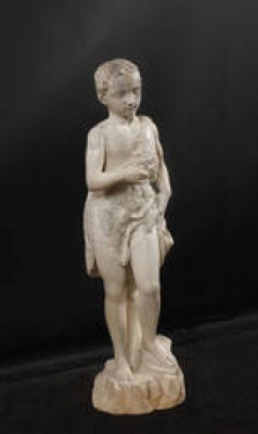 Miguel Ángel, San Juan Bautista niño, ca. 1495-1496