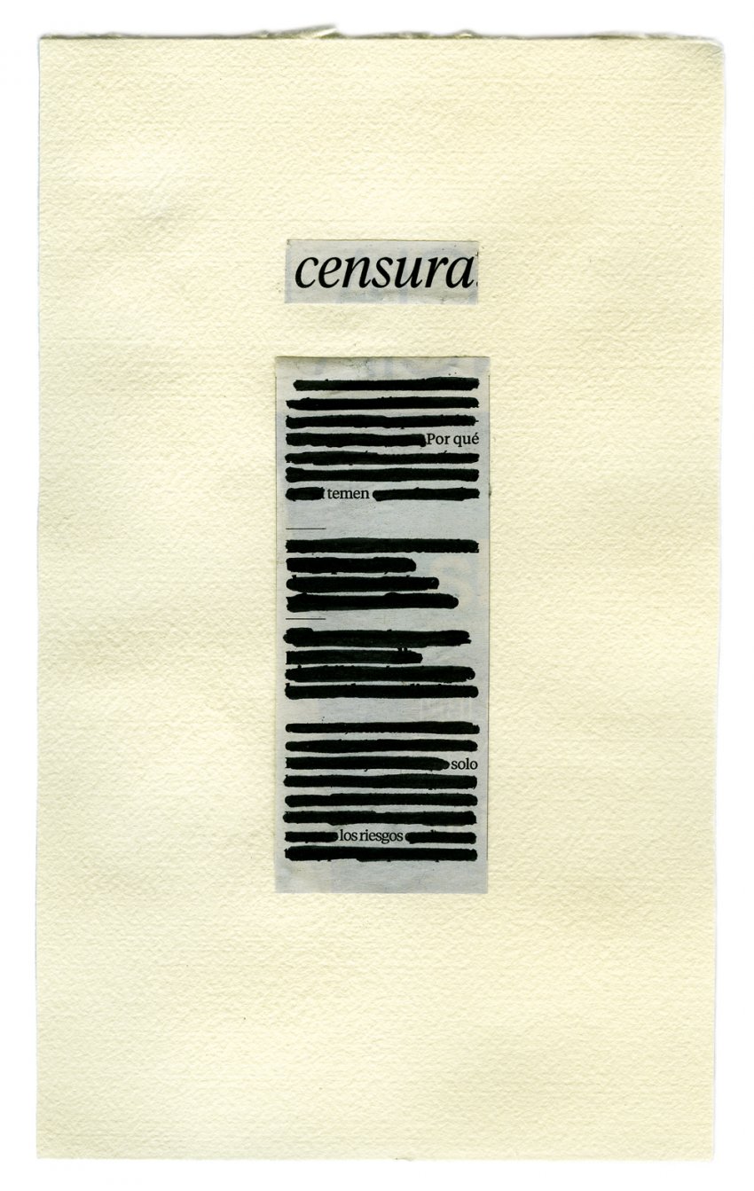 Censura (2018) - Lina Ávila - Collage Republic
