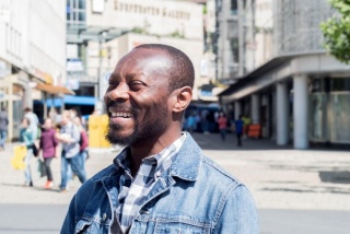 Olu Oguibe, 2017, Foto: Mathias Völzke