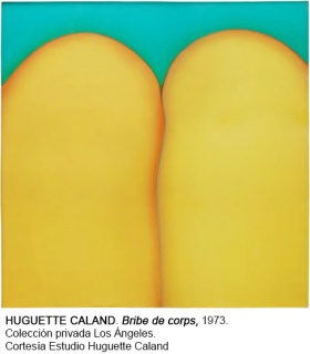 Huguette Caland, bribe de corps, 1973. Colección privada Los Ángeles. Cortesía Estudio Huguette Caland