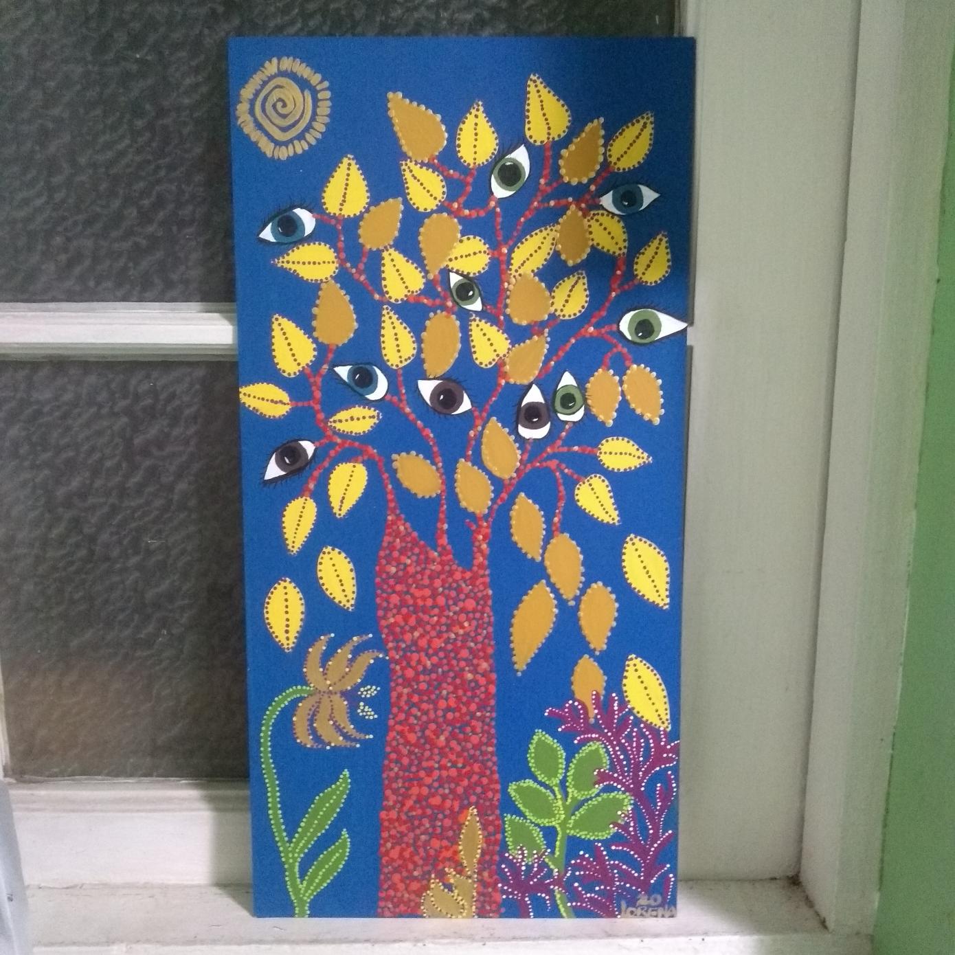 Araguaney de ojitos (2020) - María Lorena Ramos Vásquez