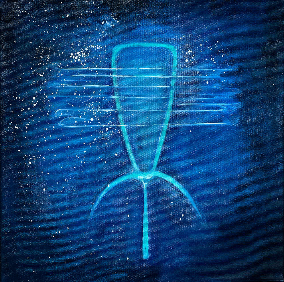 Hathor Codes from series Galactic Codes. | Alessa Esteban