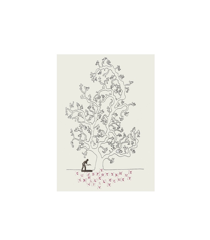 Visual Poem Tree (2014) - DUROME E.Romaguera