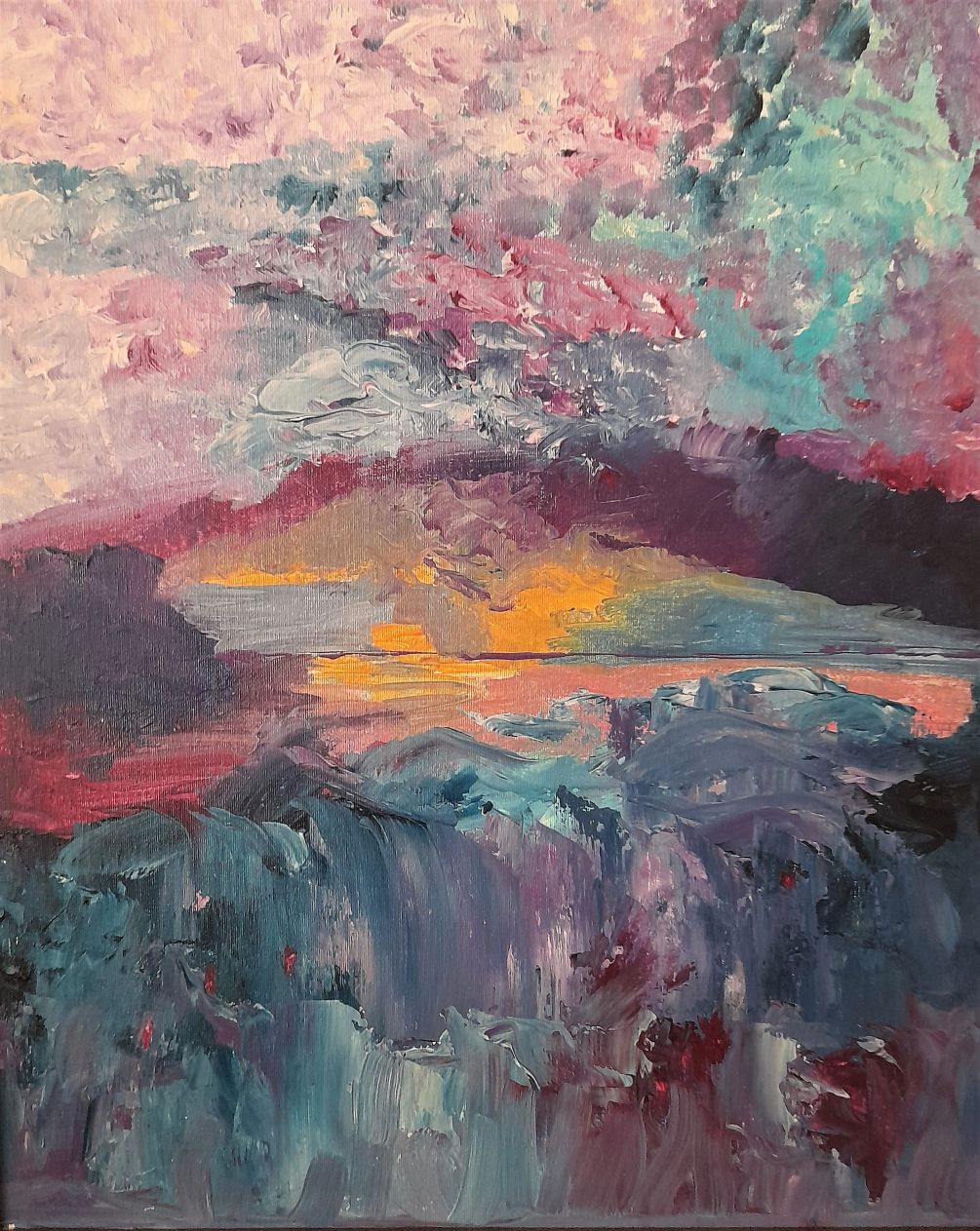 Atardecer (2019) - María Micaela Sánchez Marcos - Micaela