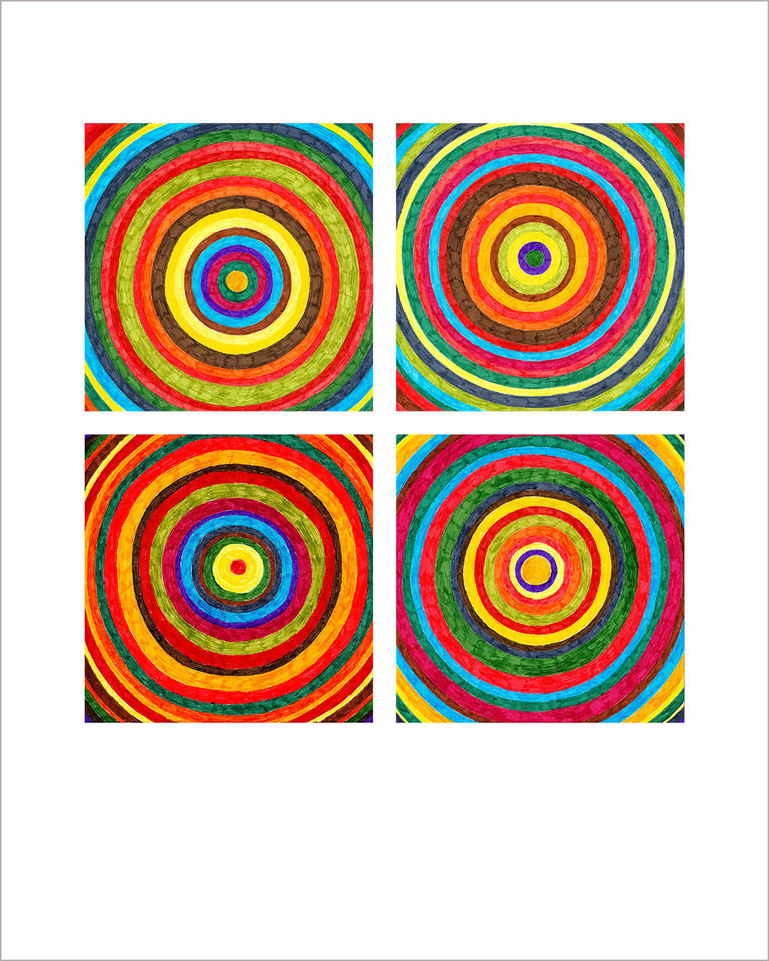 Colección "Mandalas". OBRA Nº1 (2024) - Belén Tulla Echevarría