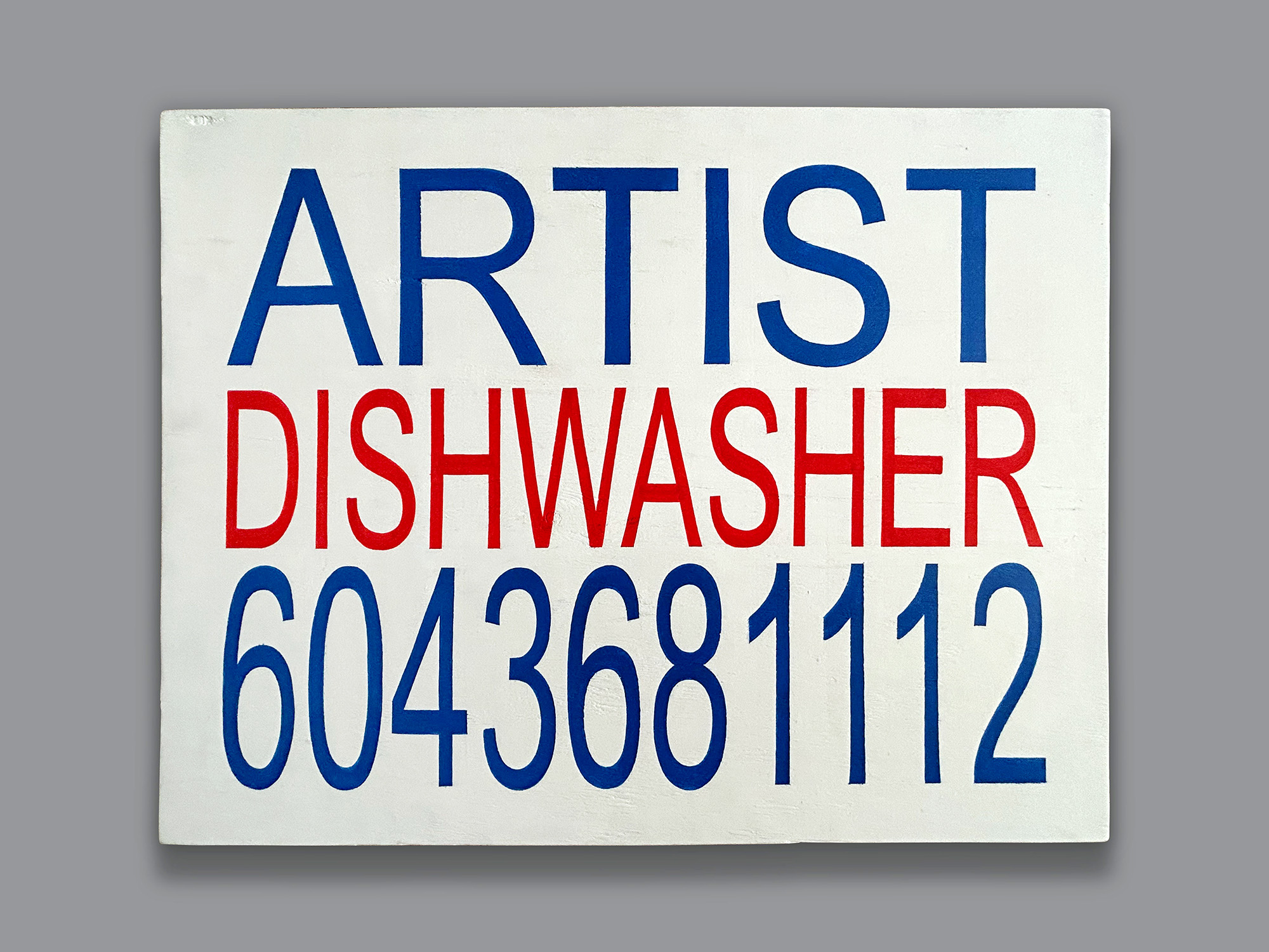 Artist Dishwasher (2024) - Carlos Colín