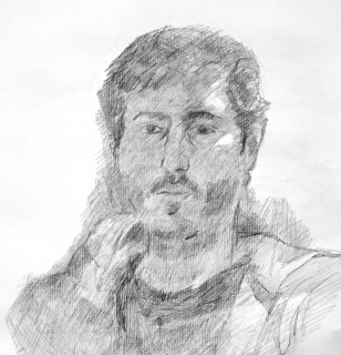 Aaron Rodríguez (auto-retrato)