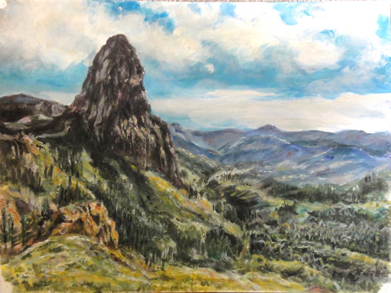 Roque de Agando, La Gomera (2021) - Francis Marín Lencero