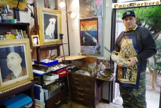 PAco BArbera pintor español en Japón