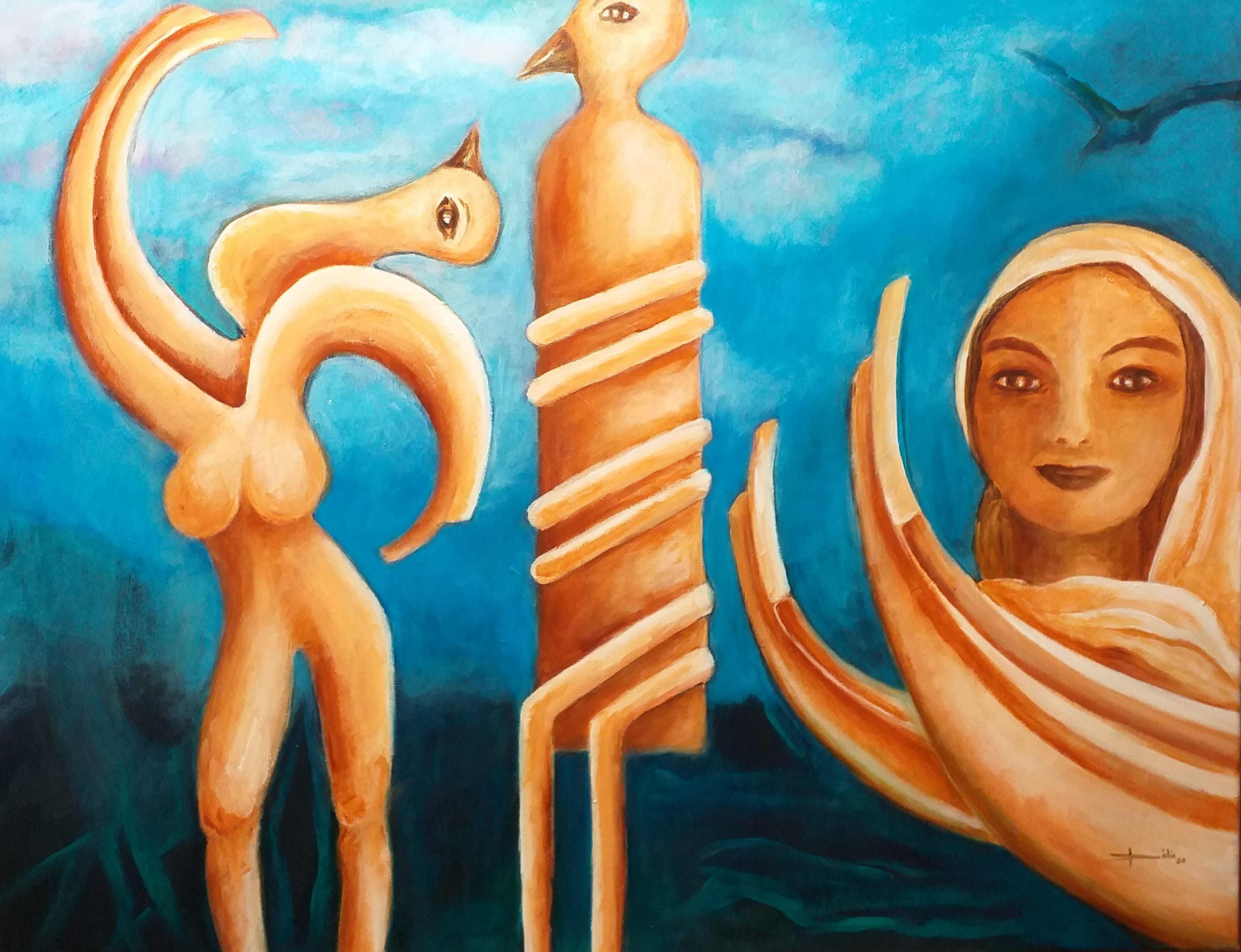 Escultura de sal (2020) - Dalia Santos