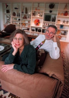 Estelle and Paul Berg at their home in 1994. Photo: Carl Juste.