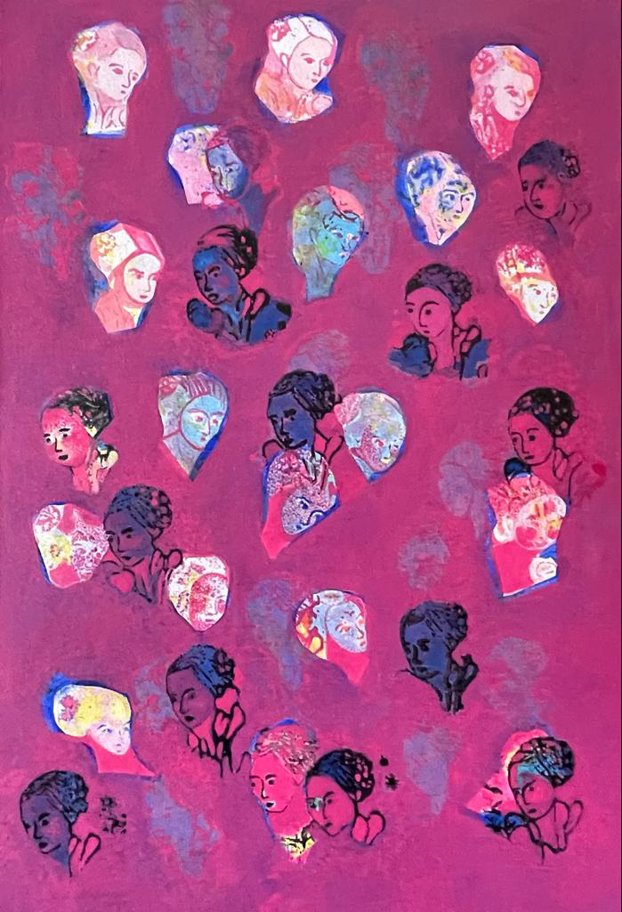 Girls Blue and Pink (2020) - Clara Afonso